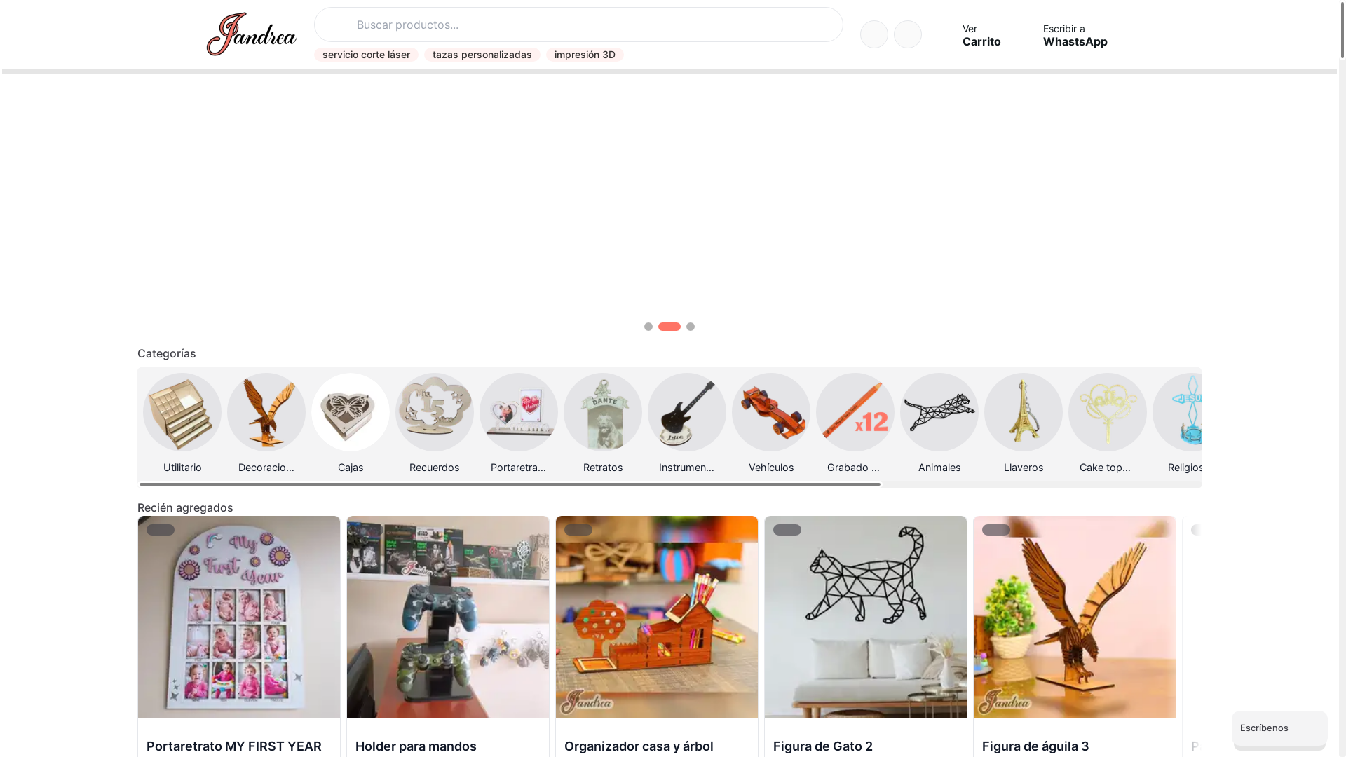 website screenshot of https://jandrea.pages.dev/