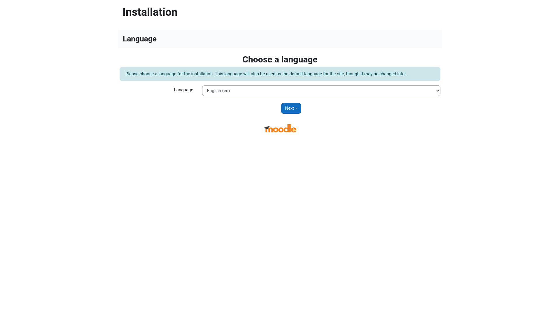 website screenshot of https://moodle-capa-vista.de/