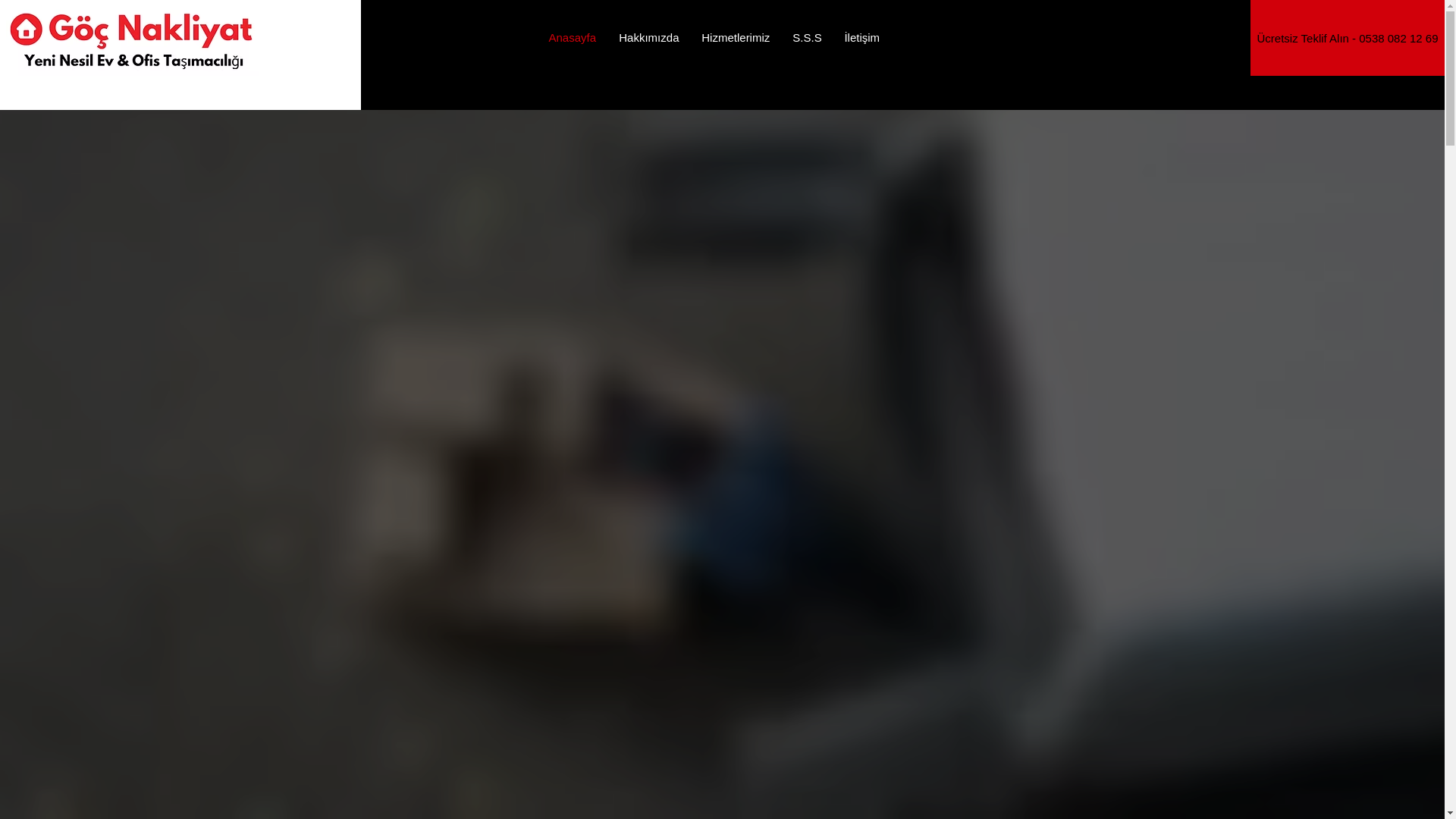 website screenshot of https://gocevdenevenakliyat.com.tr/