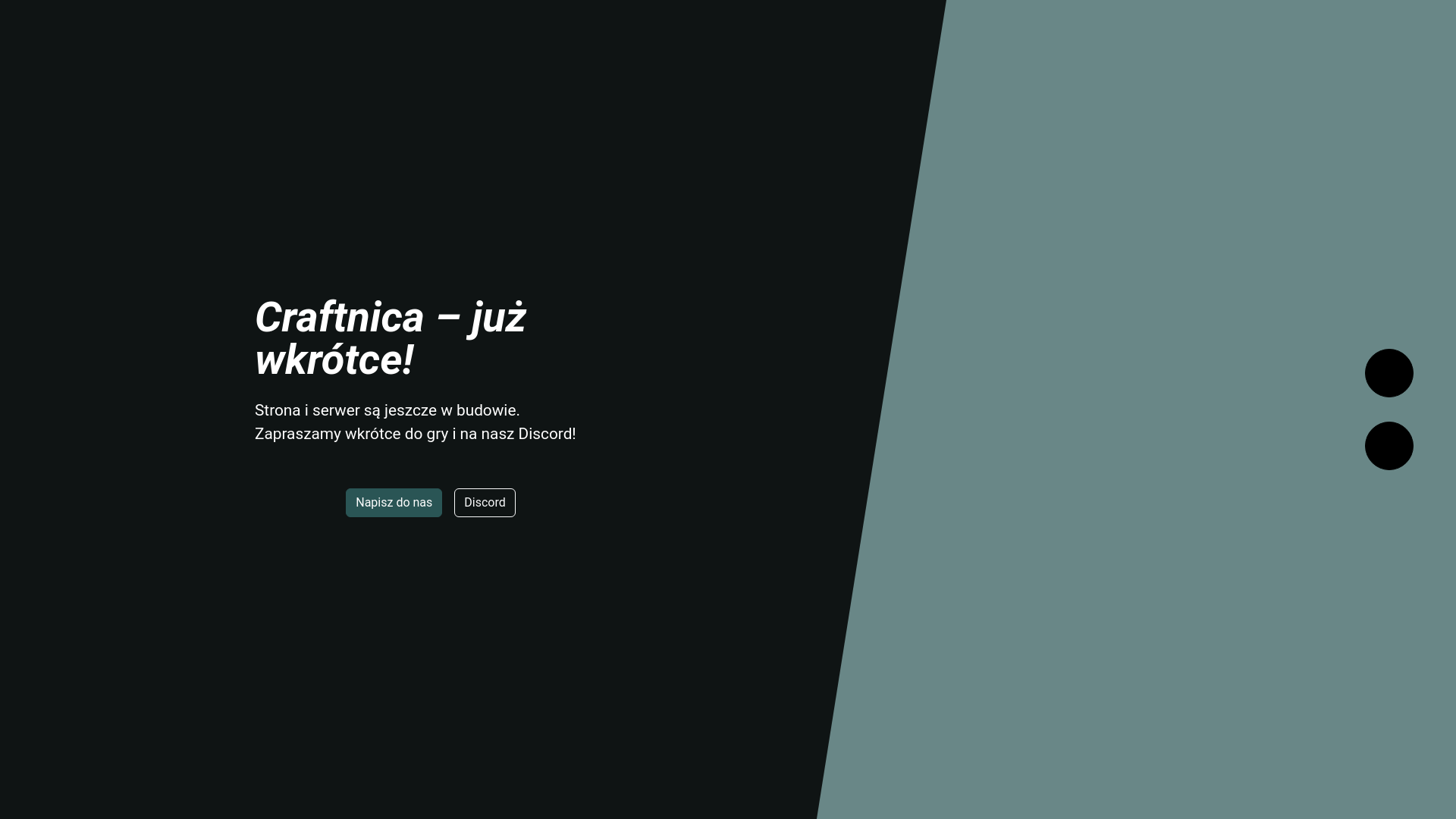 website screenshot of https://craftnica.pl/