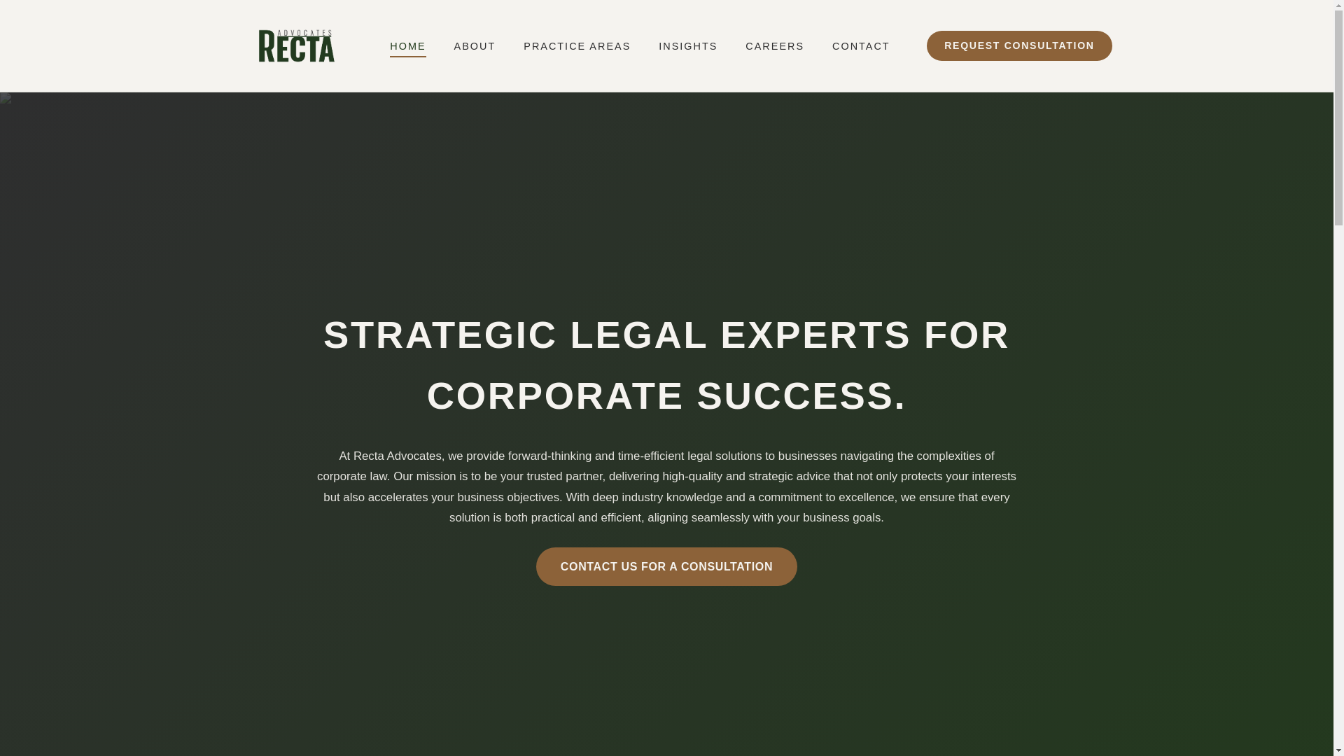 website screenshot of https://recta-advocates.pages.dev/