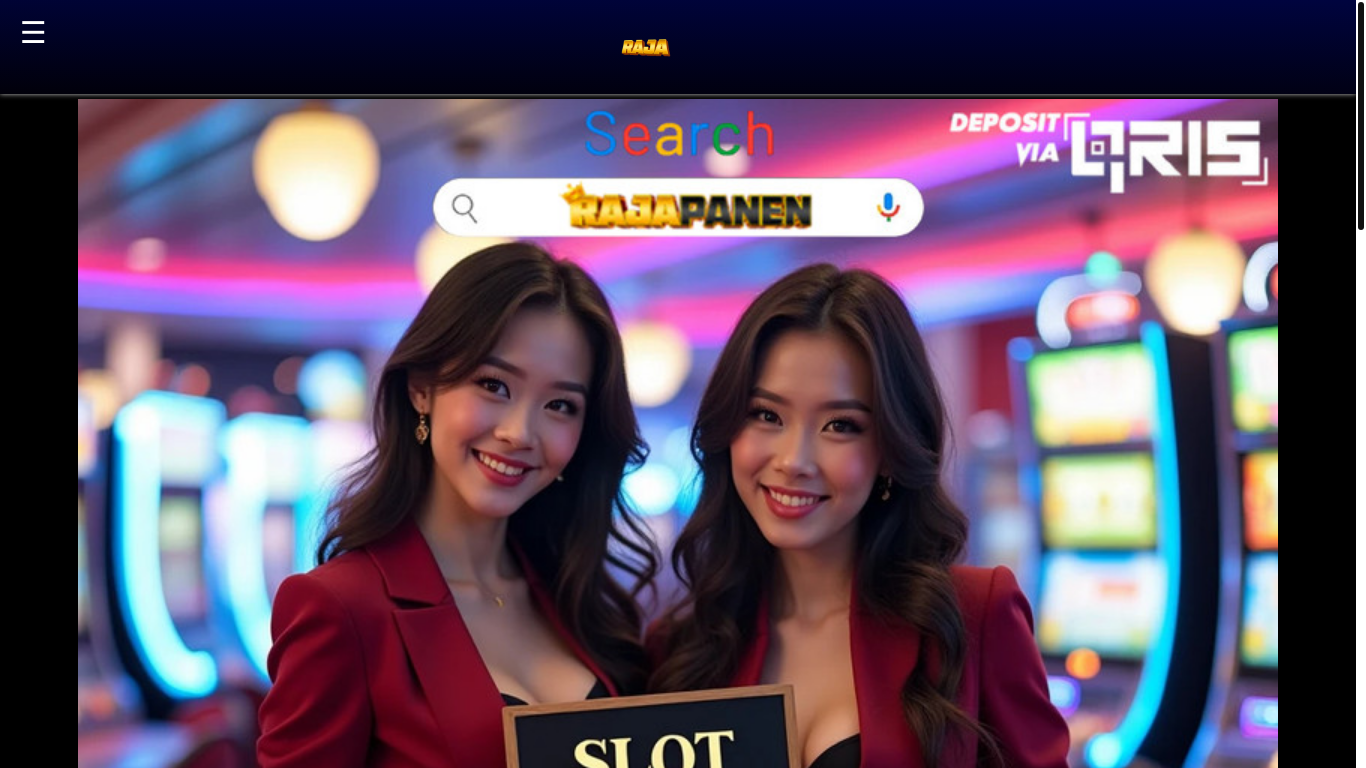 website screenshot of https://slot-qris-gacor.pages.dev/