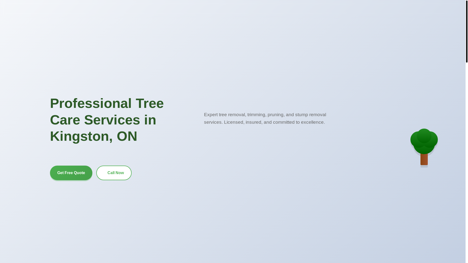 website screenshot of https://tree-service-kingston.pages.dev/