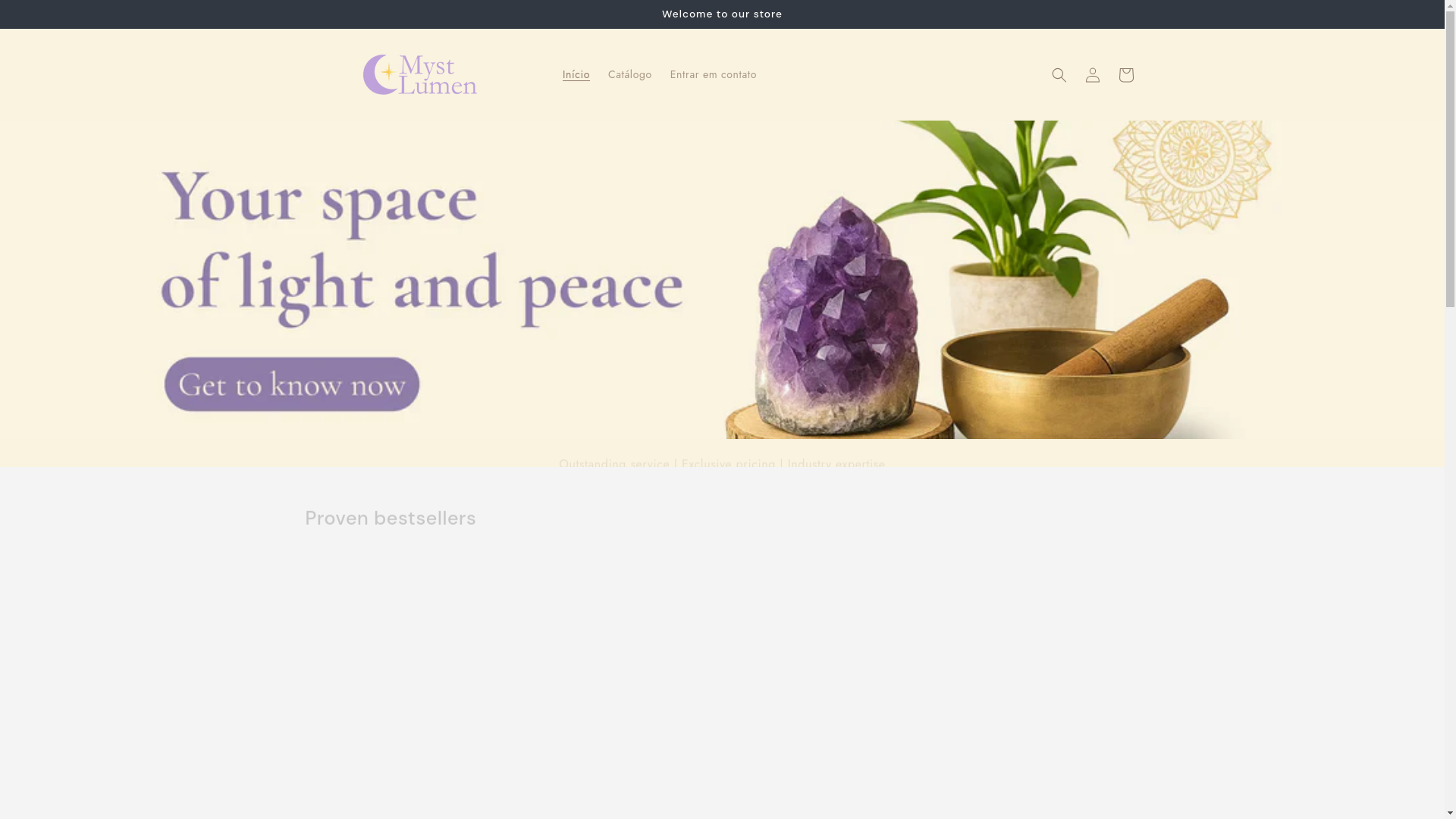 website screenshot of https://mystlumen.com/