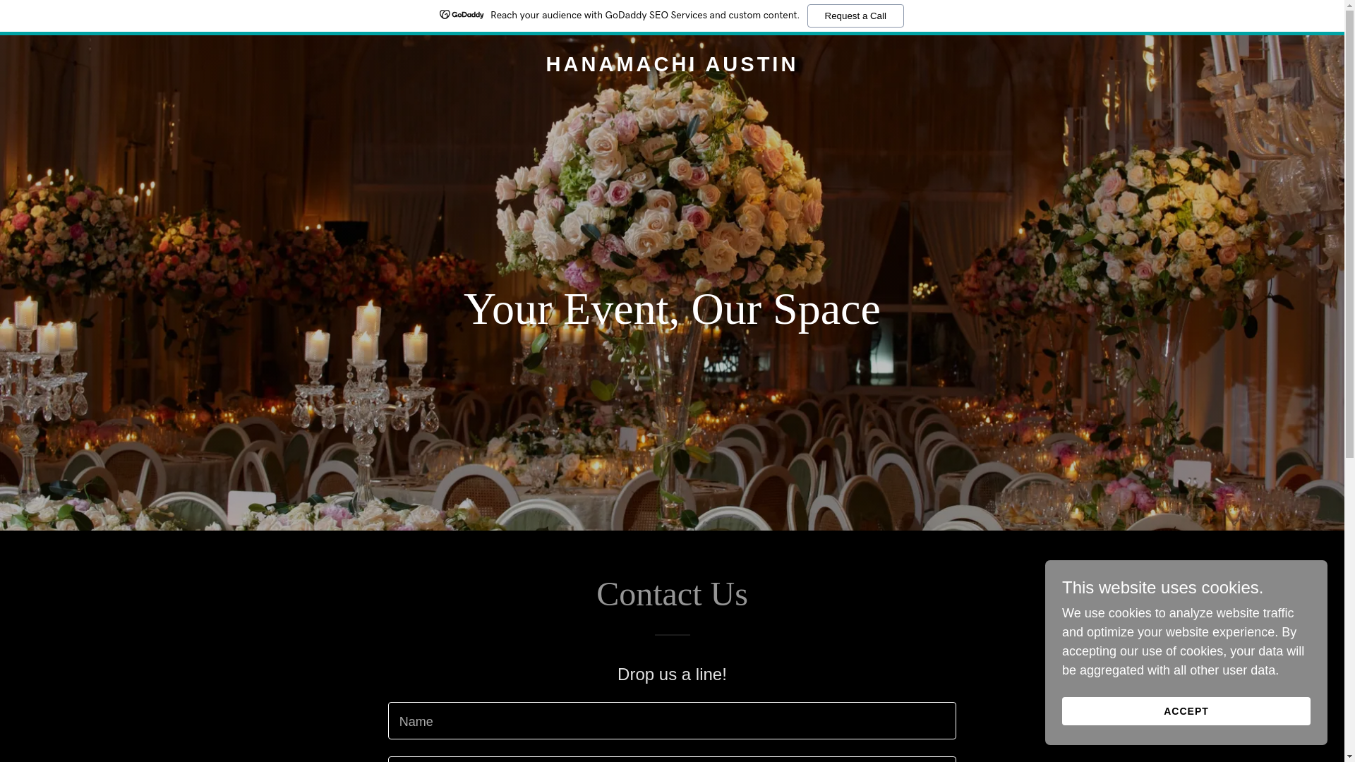 website screenshot of https://hanamachiaustin.com/