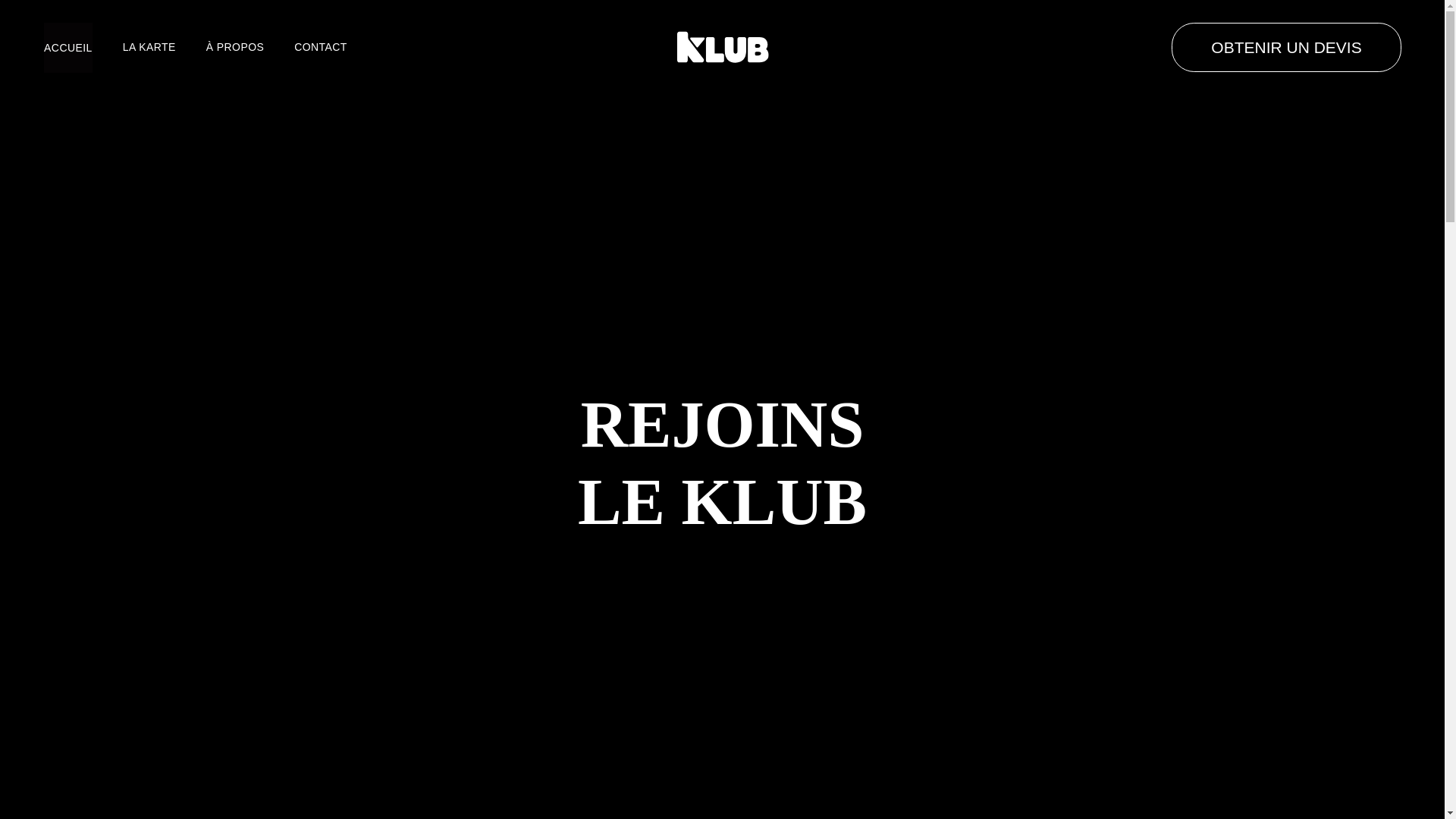 website screenshot of https://klubandco.com/