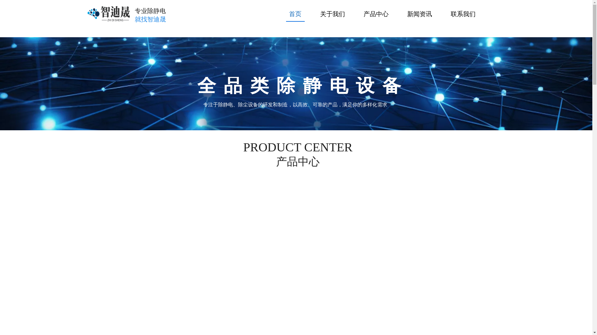 website screenshot of https://zhidisheng.com/