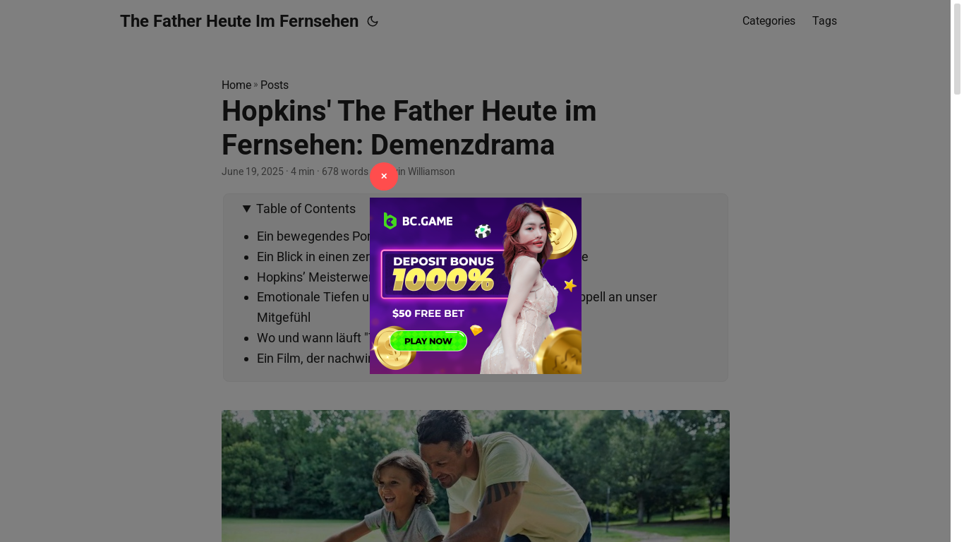 website screenshot of https://the-father-heute-im-fernsehen.pages.dev/