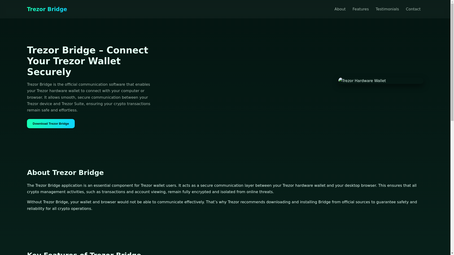 website screenshot of https://home-trezure-help-com.pages.dev/