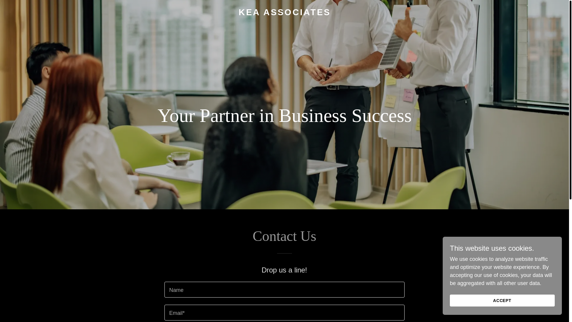 website screenshot of https://keaassociates.com.au/