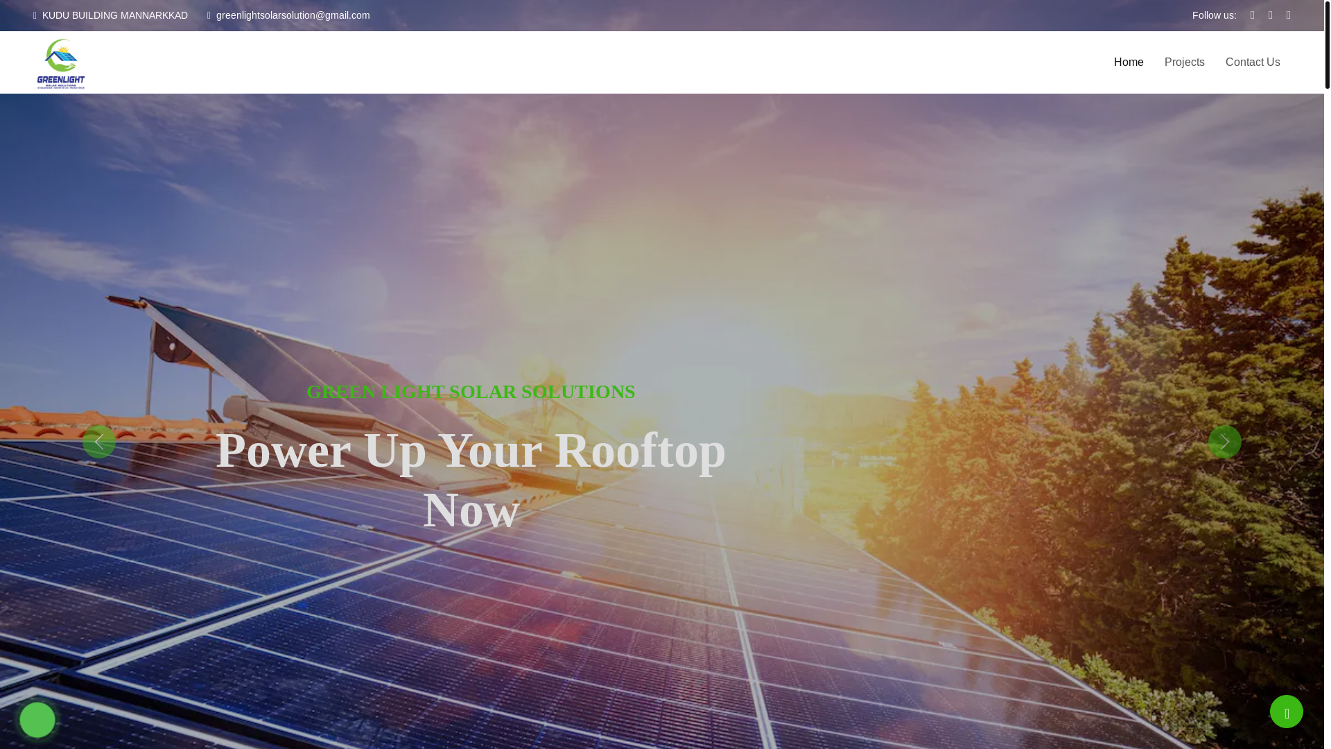 website screenshot of https://greenlightsolar.pages.dev/