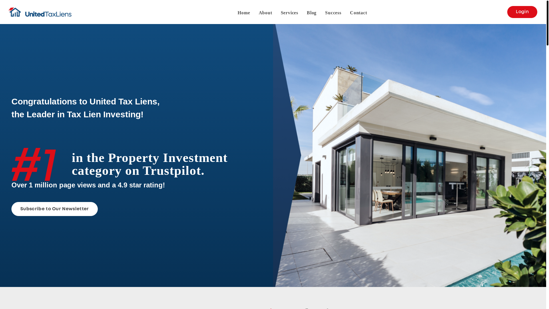 website screenshot of https://gettaxdeedinvesting.com/