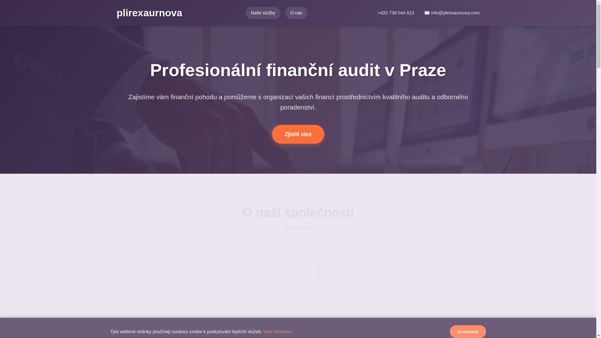 website screenshot of https://plirexaurnova.com/