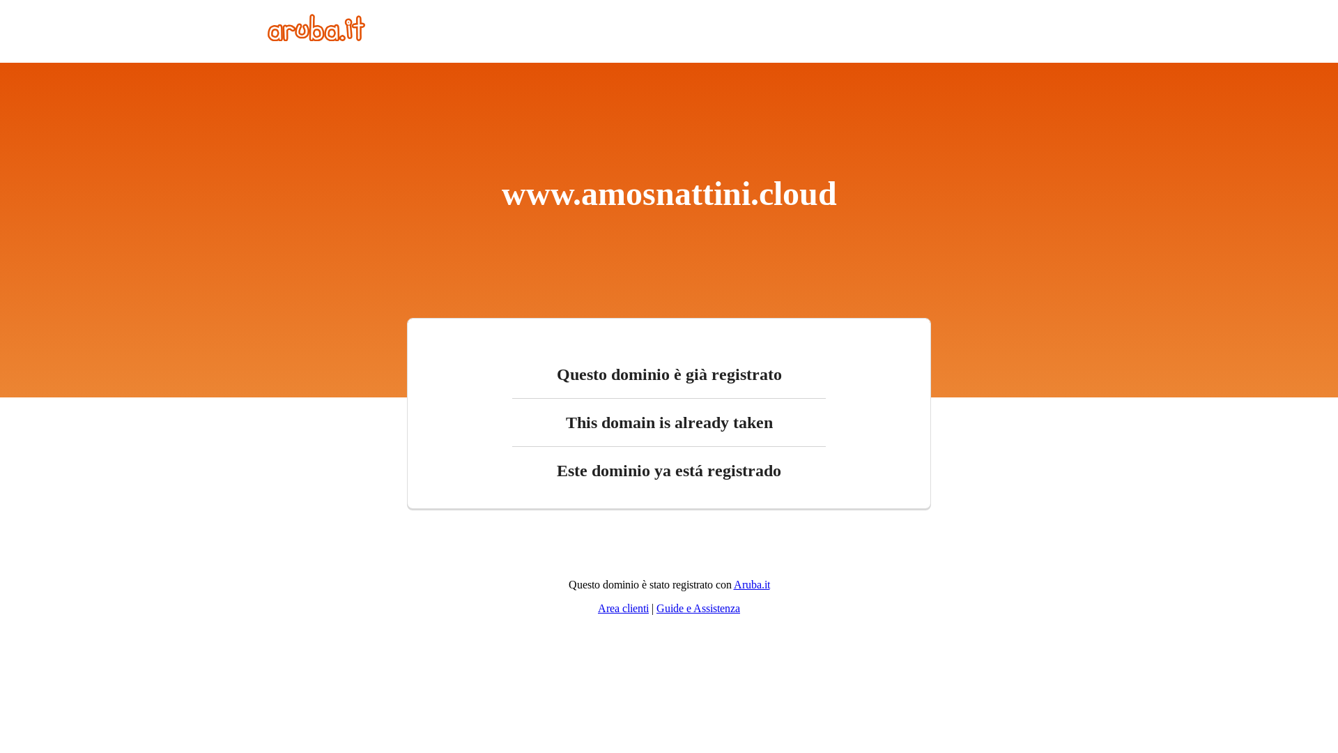 website screenshot of https://amosnattini.store/
