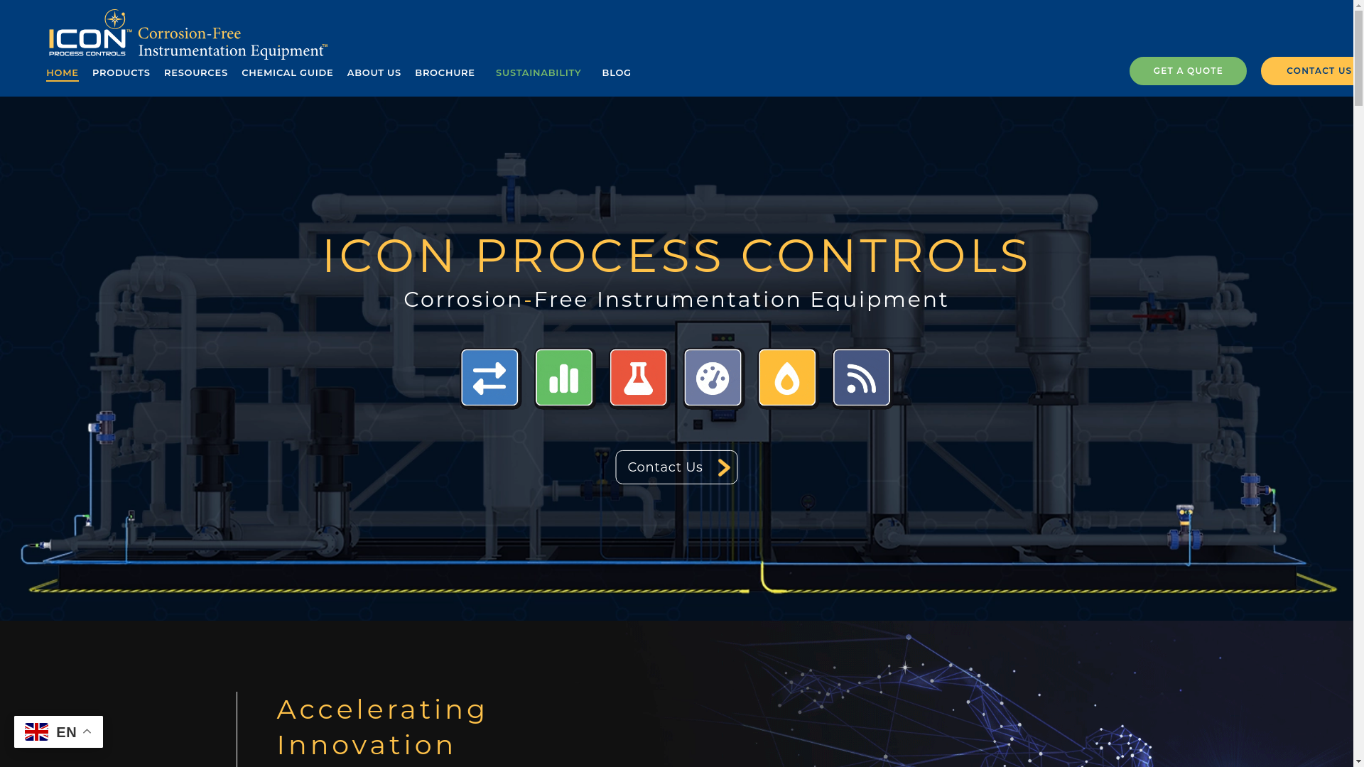 website screenshot of https://iconprocon.com/