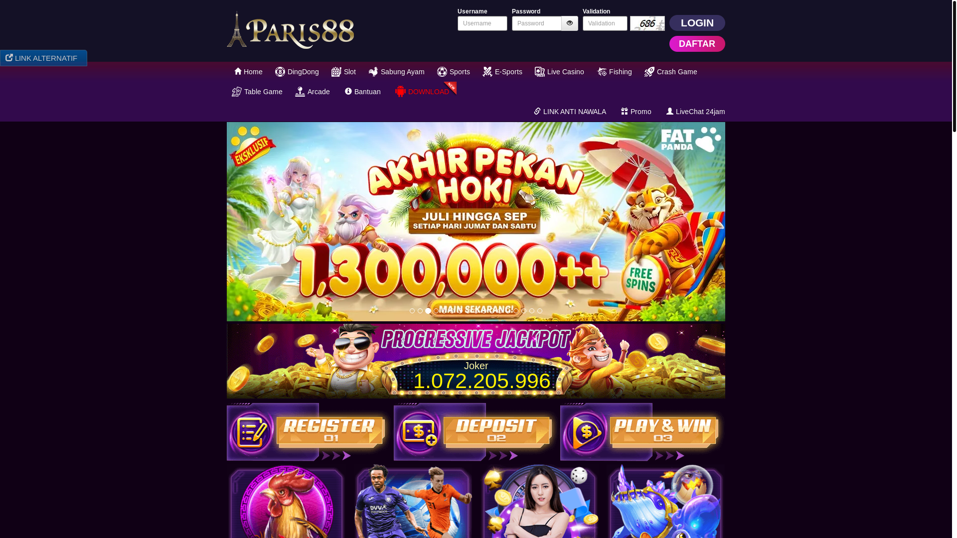 website screenshot of https://paris88-elite.net/