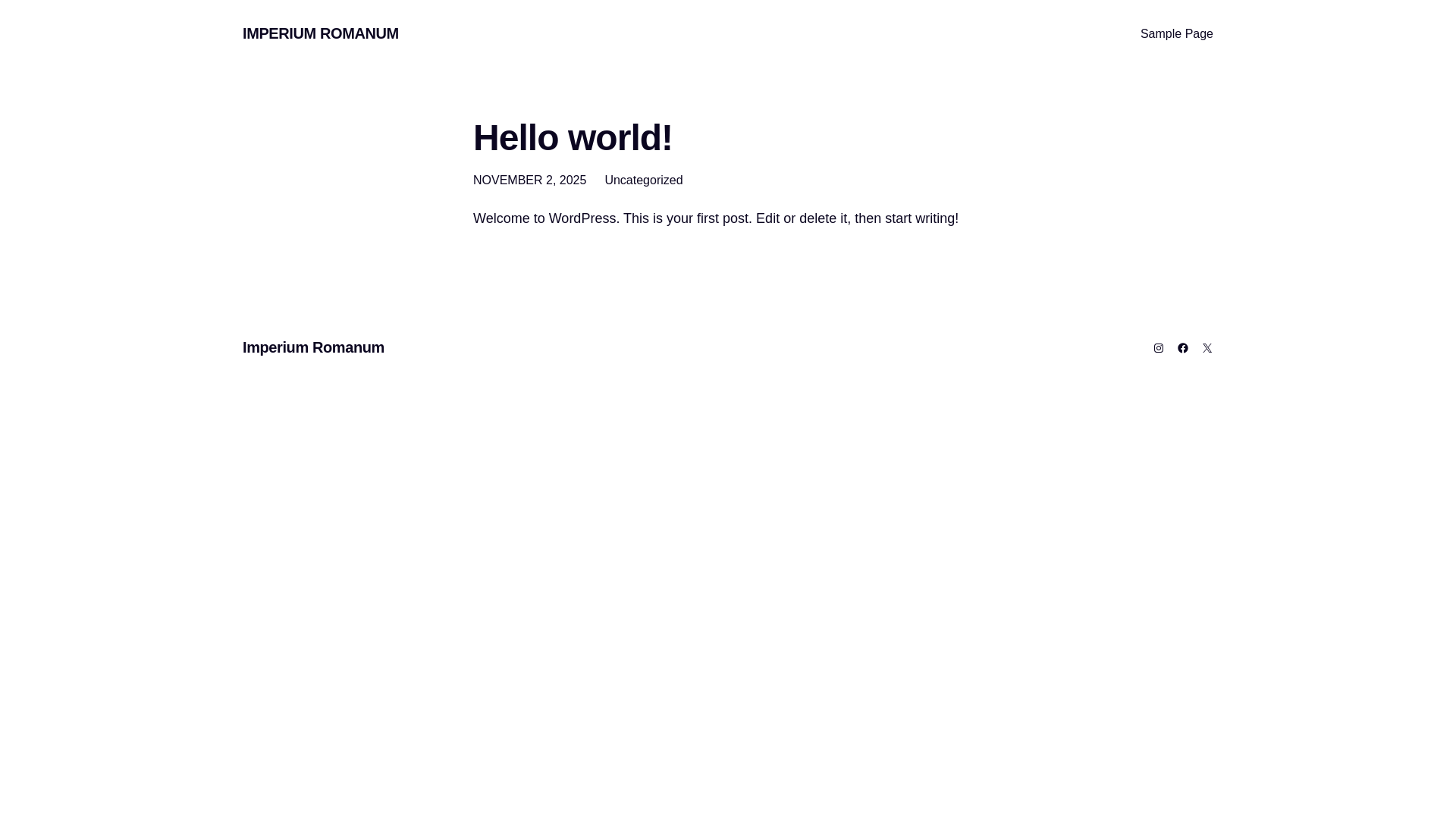 website screenshot of https://das-imperium-romanum.de/