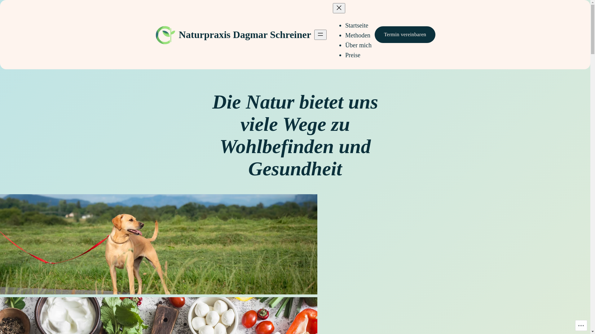website screenshot of https://naturpraxis-schreiner.com/