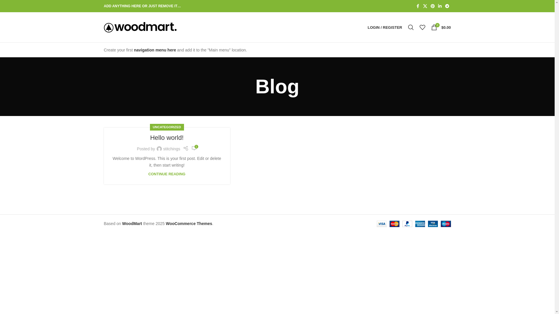 website screenshot of https://stitchings.top/