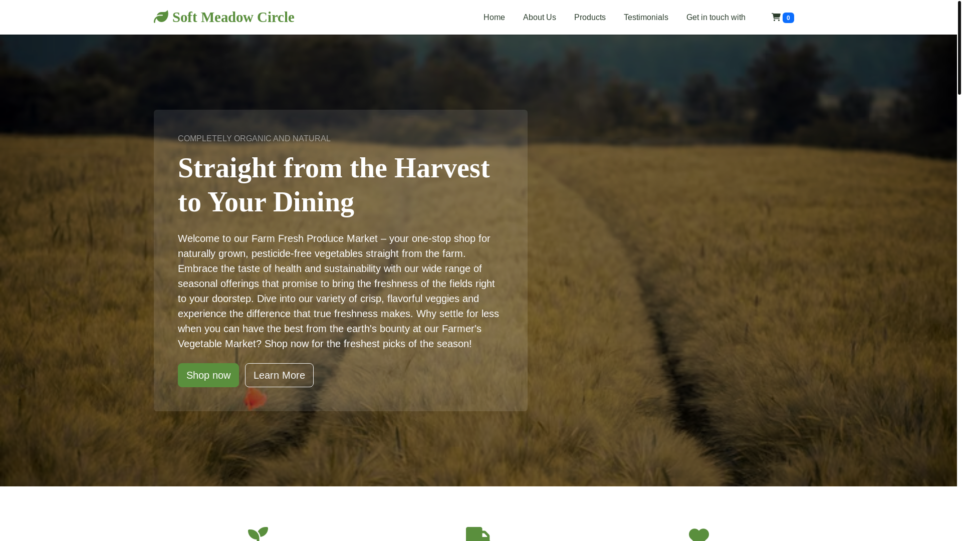 website screenshot of https://softmeadowcircle.sbs/