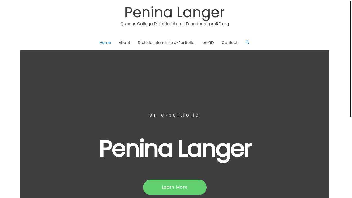website screenshot of https://peninalanger.org/