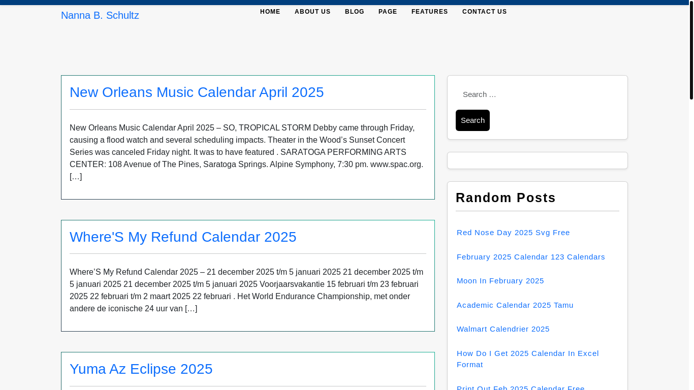 website screenshot of https://nannaschultzb.pages.dev/