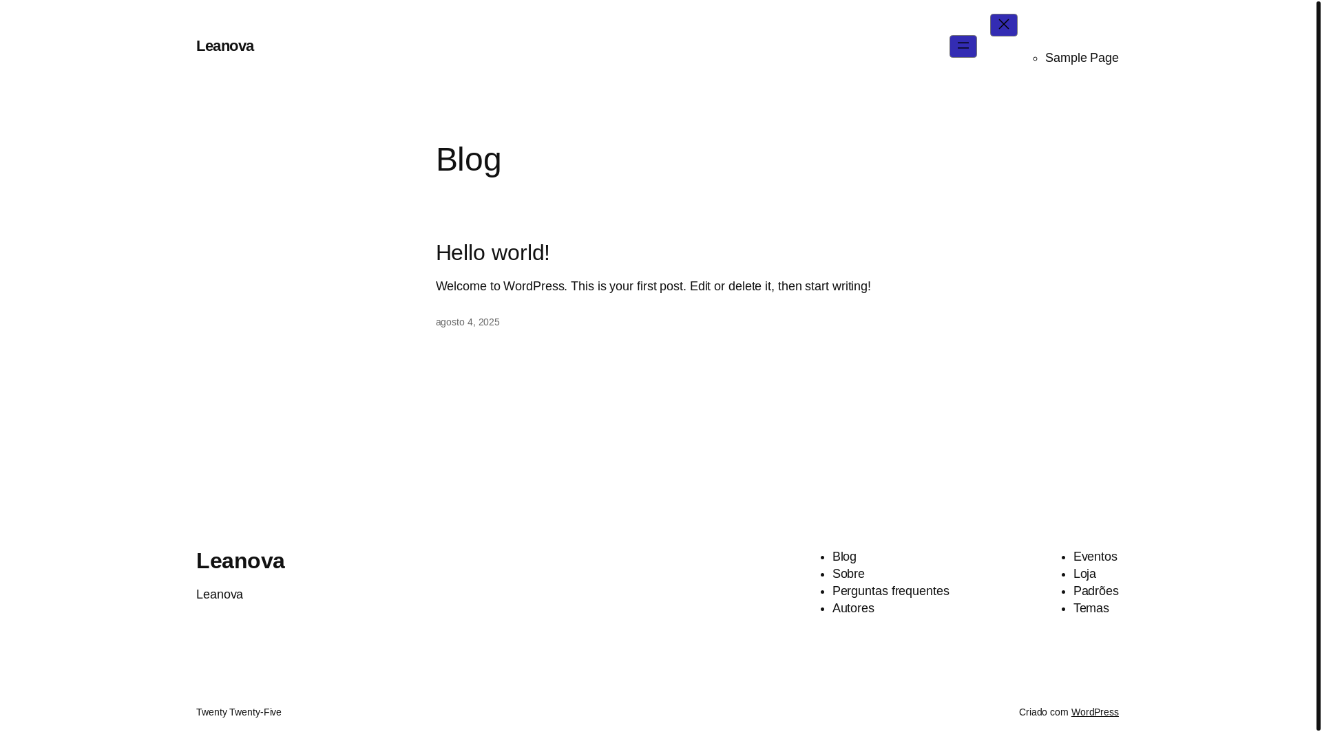 website screenshot of https://tryleanova.shop/