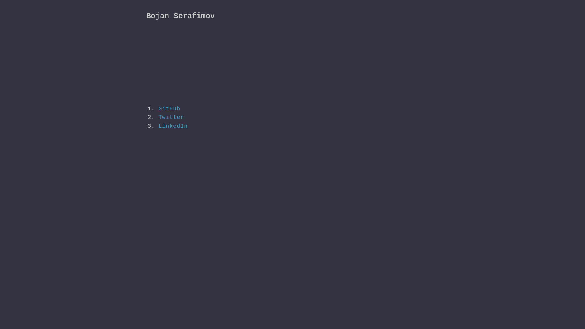 website screenshot of https://bojanblog.pages.dev/