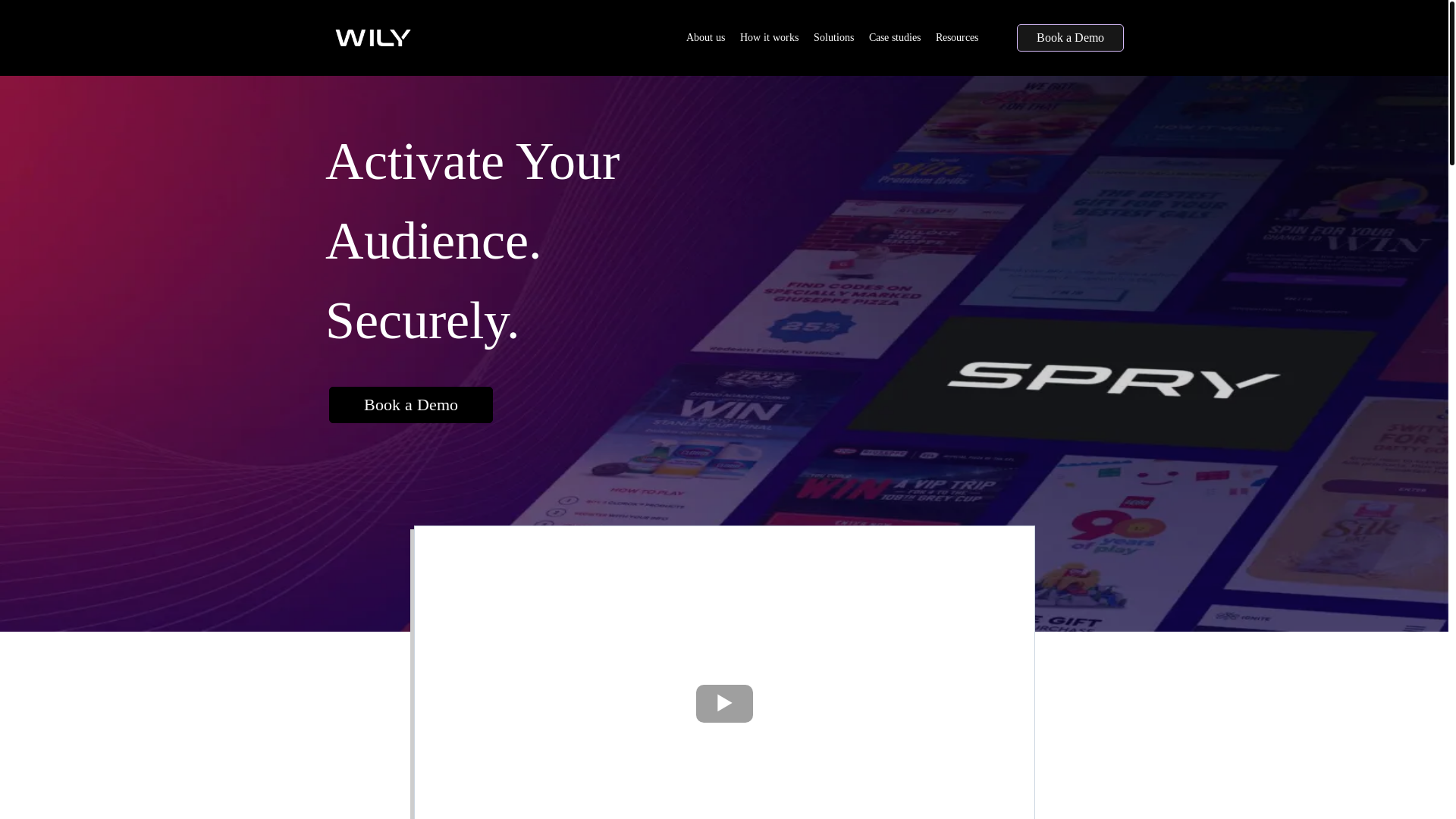 website screenshot of https://wilysoftware.net/