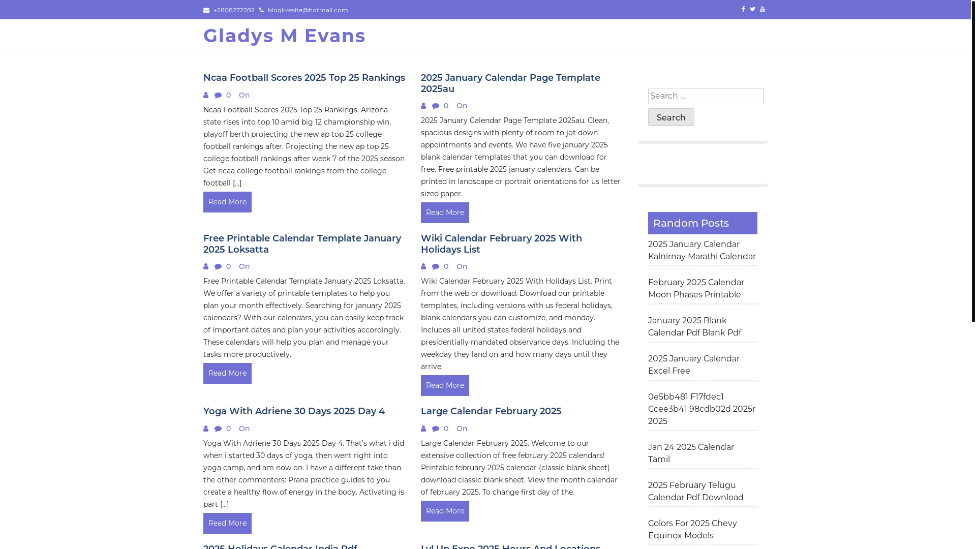 website screenshot of https://gladysmevansj.pages.dev/
