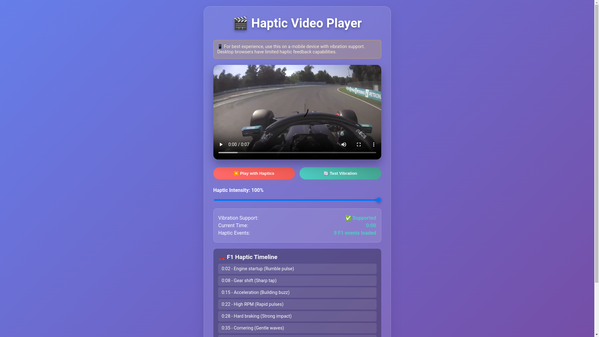 website screenshot of https://browser-haptics.pages.dev/