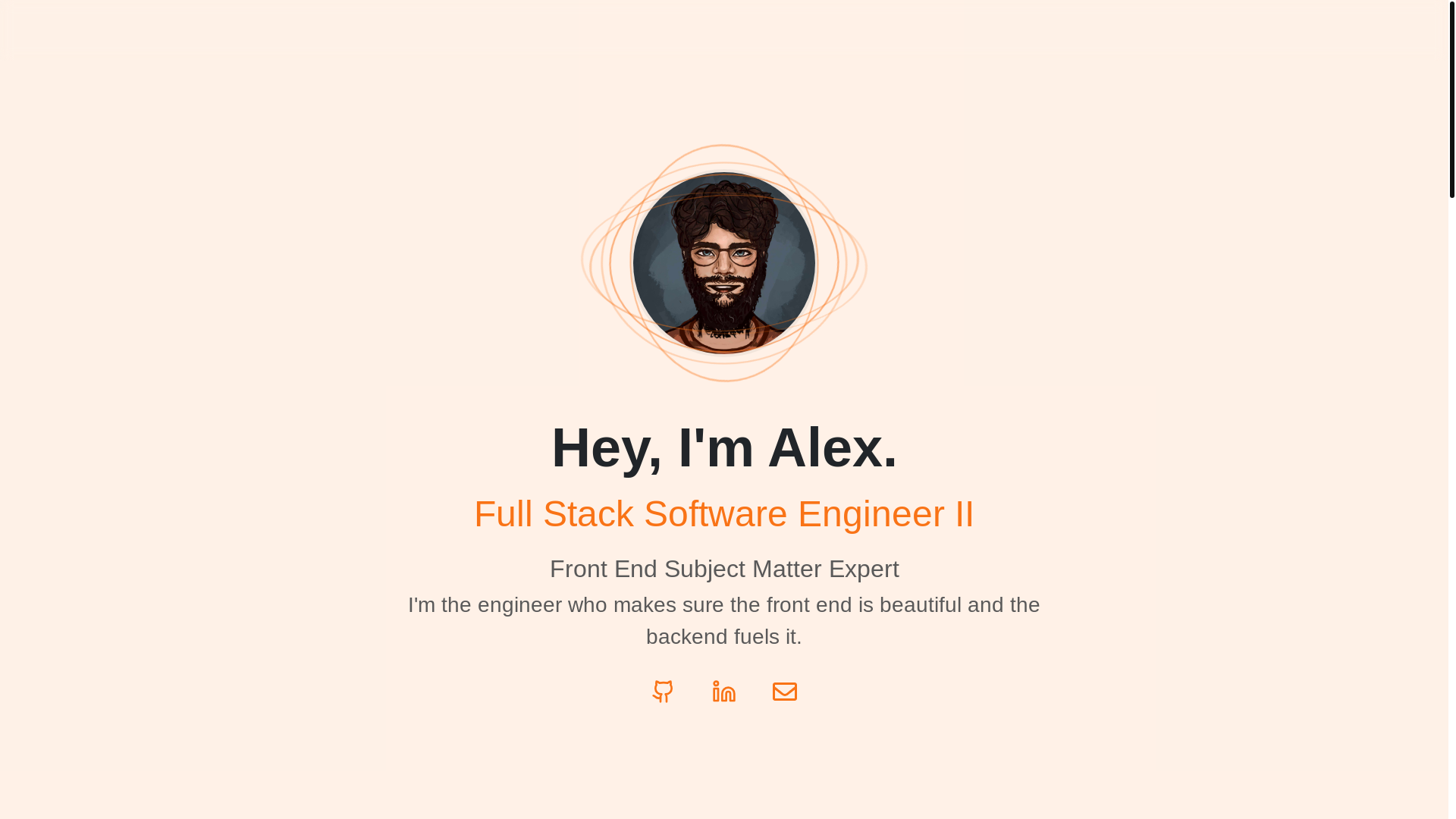 website screenshot of https://mistahoward.dev/