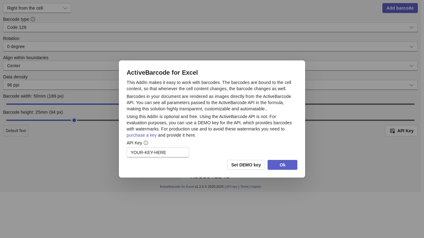 website screenshot of https://excel-activebarcode-net.pages.dev/