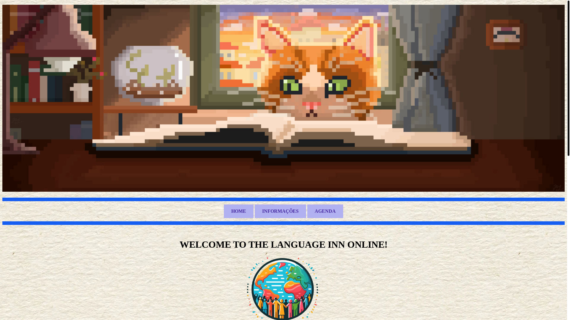 website screenshot of https://thelanguageinn.pages.dev/
