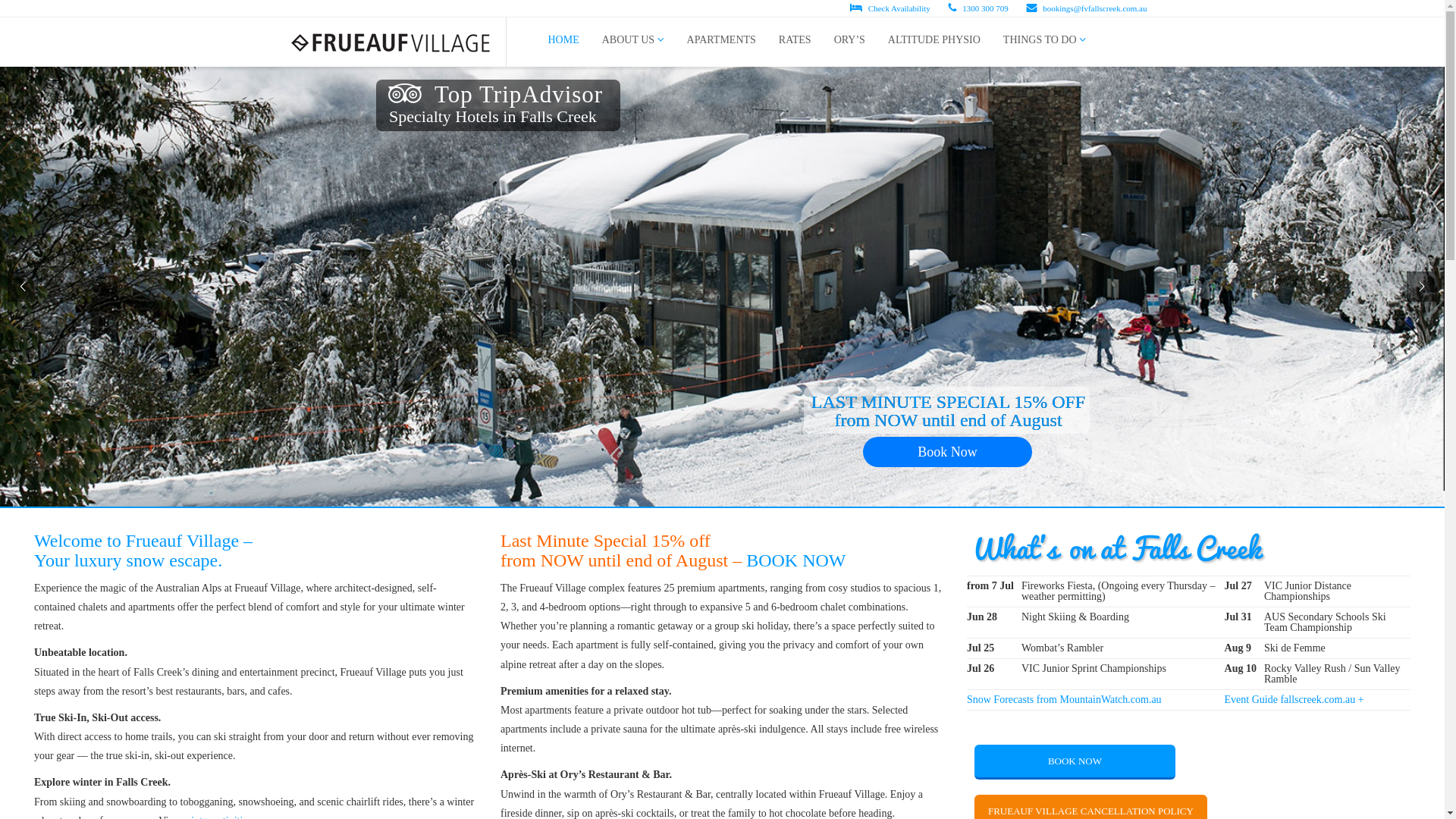 website screenshot of https://fvfallscreek.online/