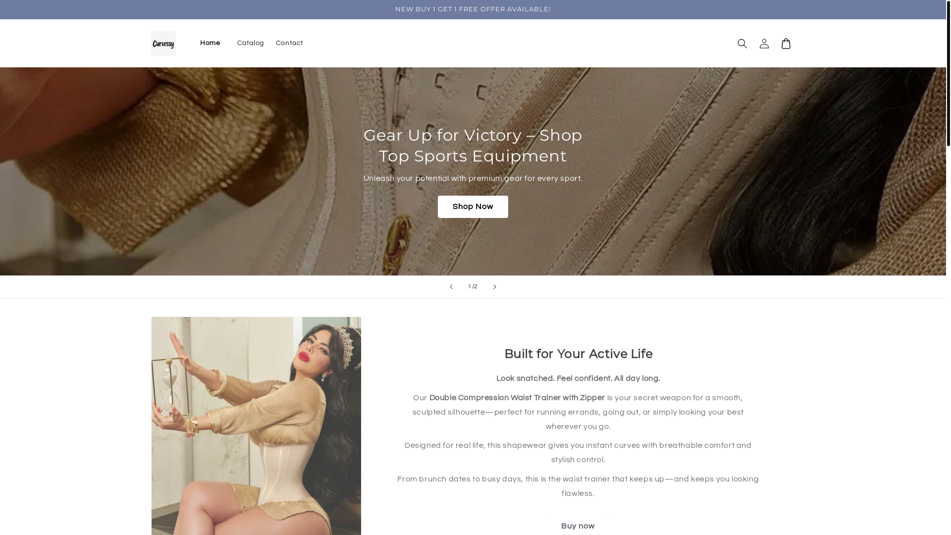 website screenshot of https://curvessy.com/