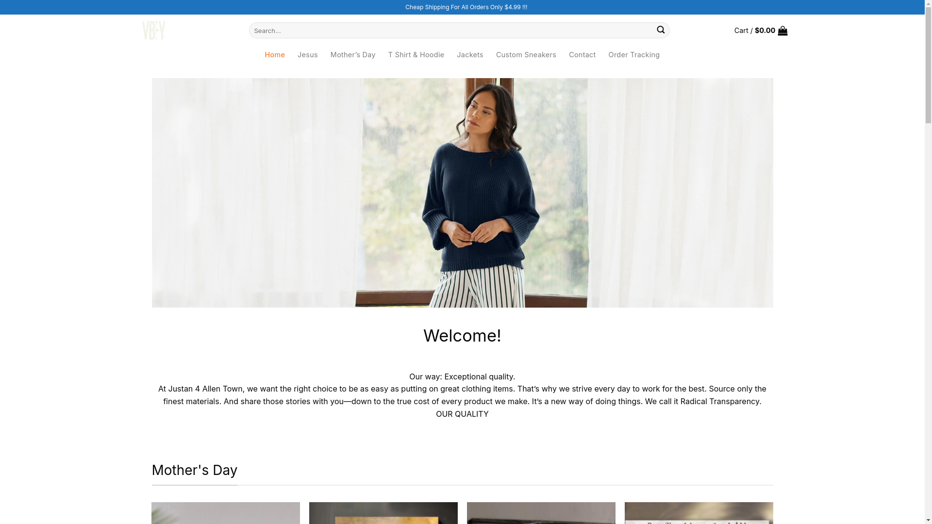 website screenshot of https://oaklinemerch.store/