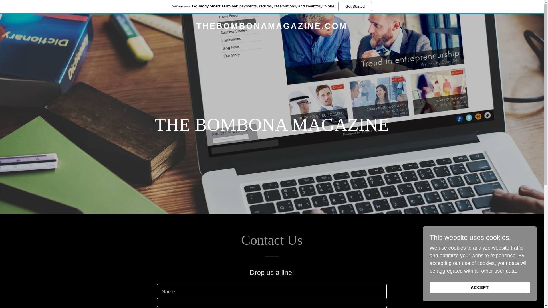 website screenshot of https://thebombonamagazine.com/
