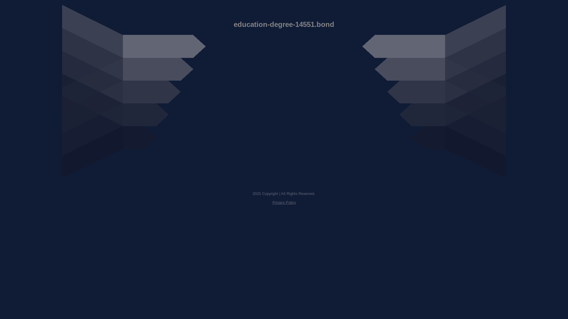 website screenshot of https://education-degree-14551.bond/