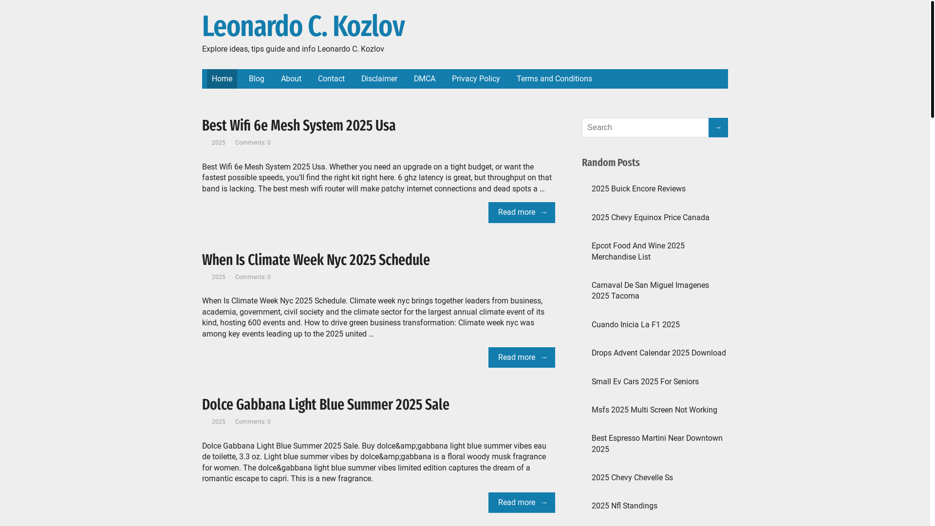 website screenshot of https://leonardockozlov.pages.dev/