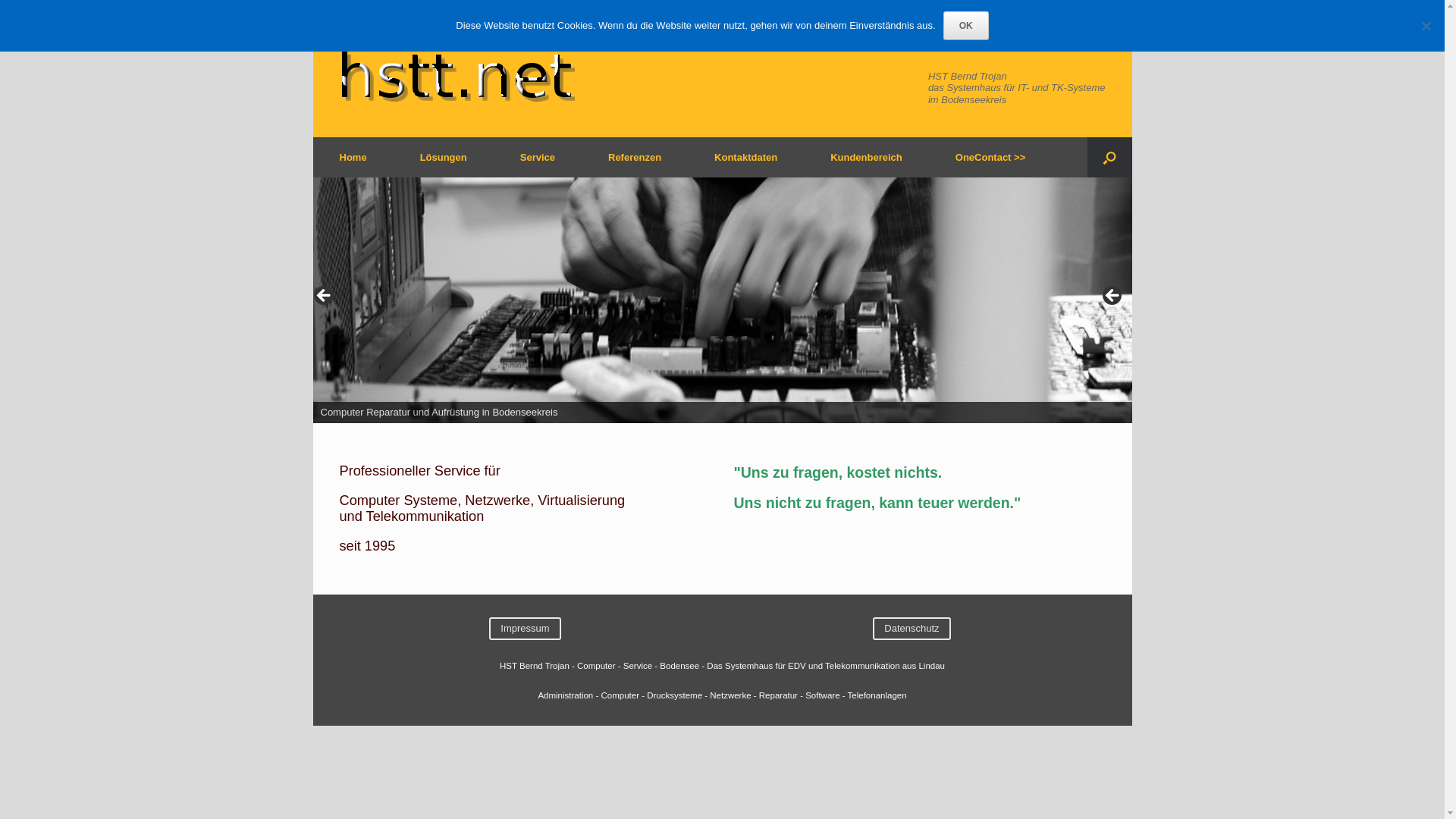 website screenshot of https://computer-service-bodolz.de/