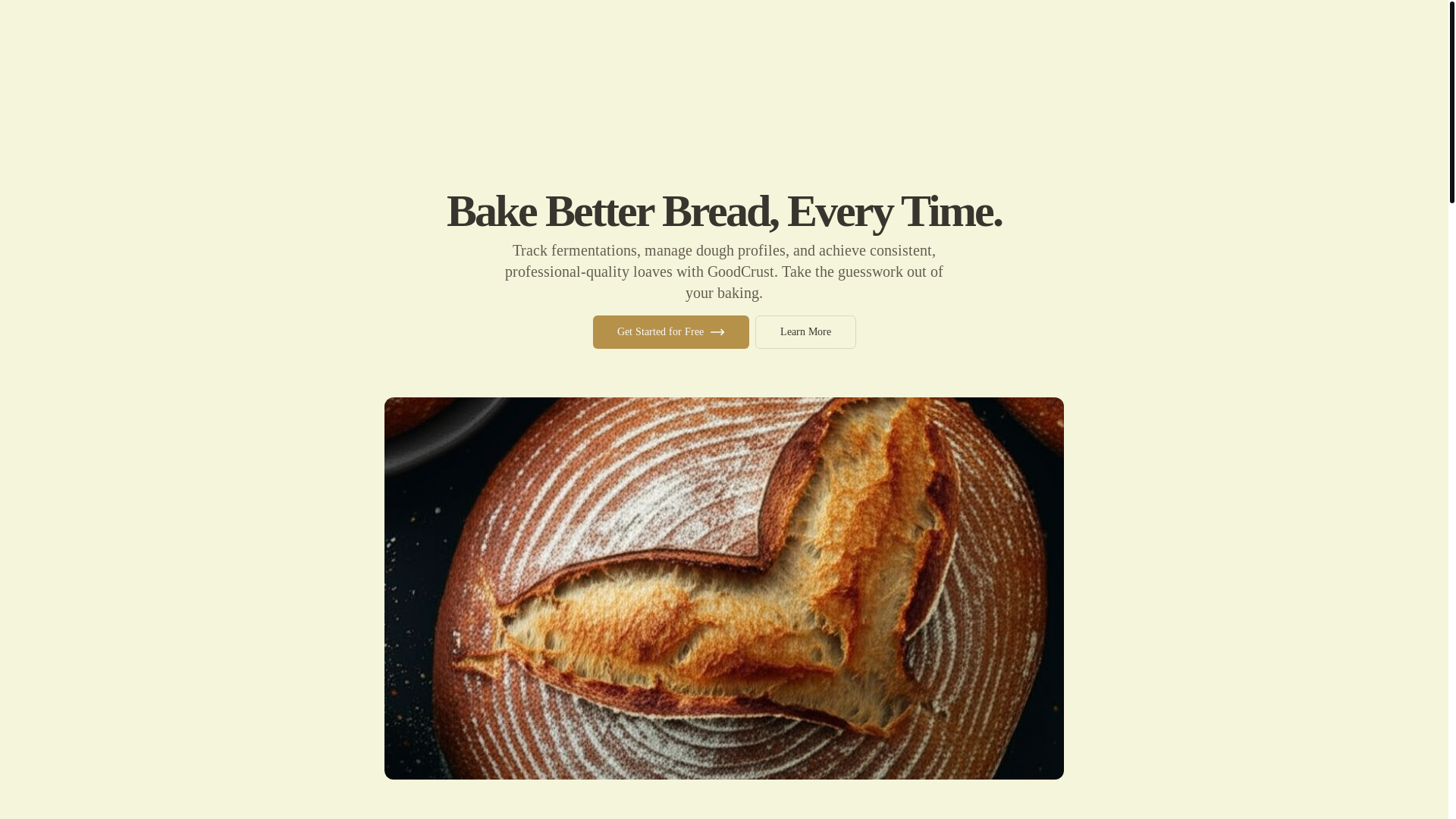 website screenshot of https://crumbscience.com/