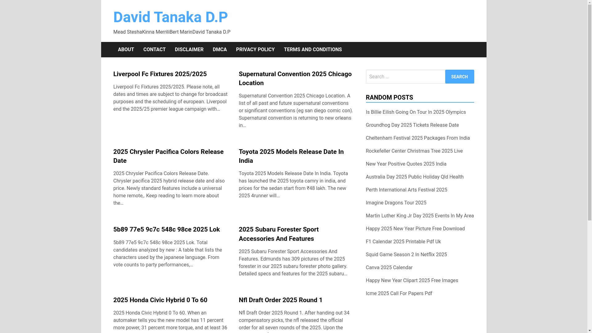 website screenshot of https://davidtanakadp.pages.dev/