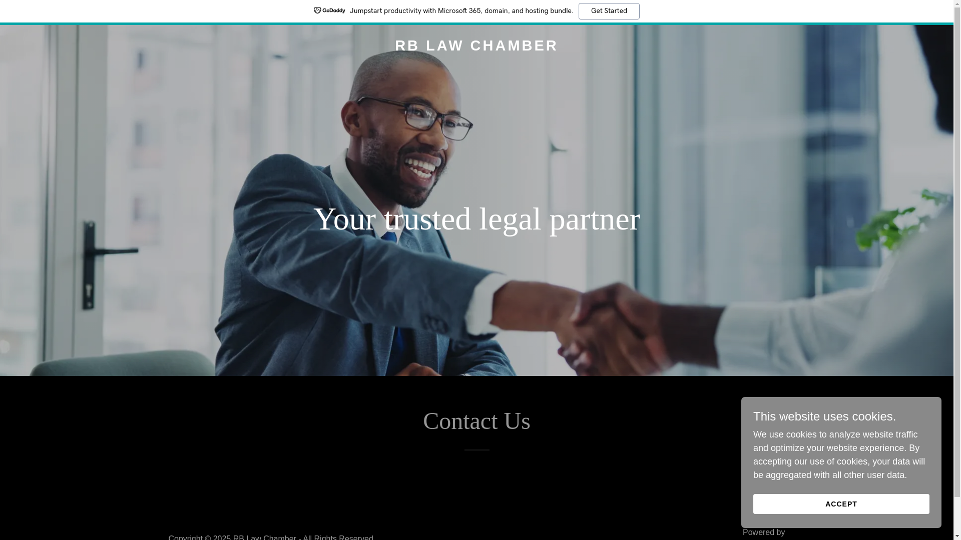 website screenshot of https://rblawchamber.com/
