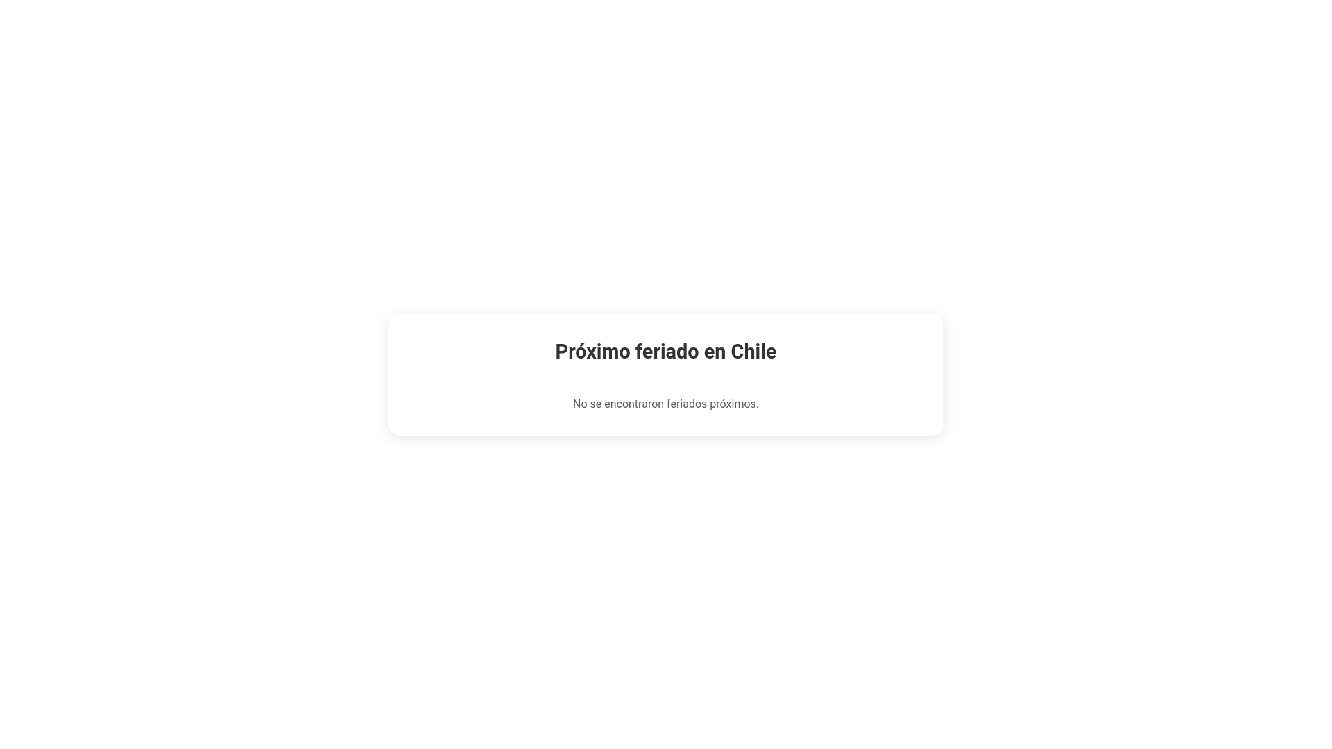 website screenshot of https://ticktockferiados.cl/
