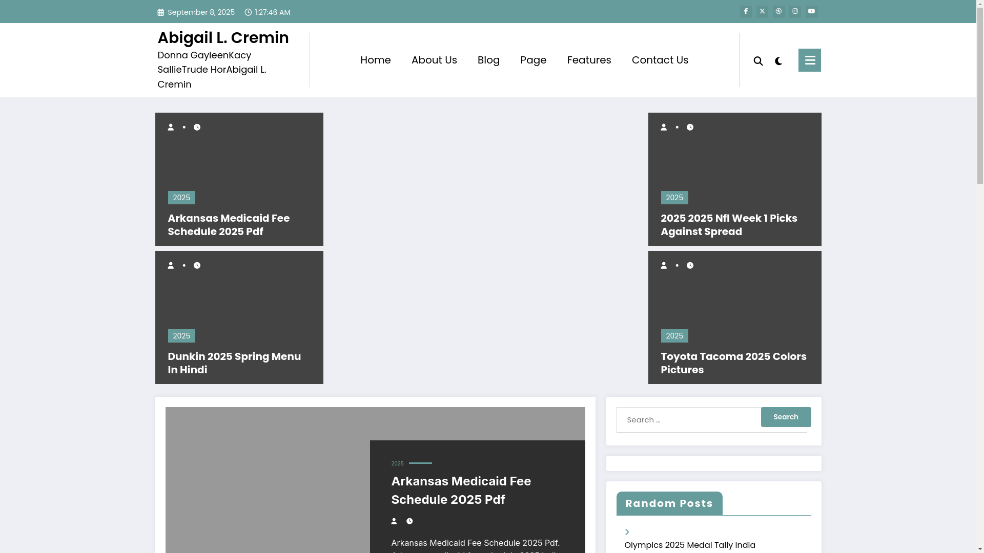 website screenshot of https://abigaillcremin.pages.dev/