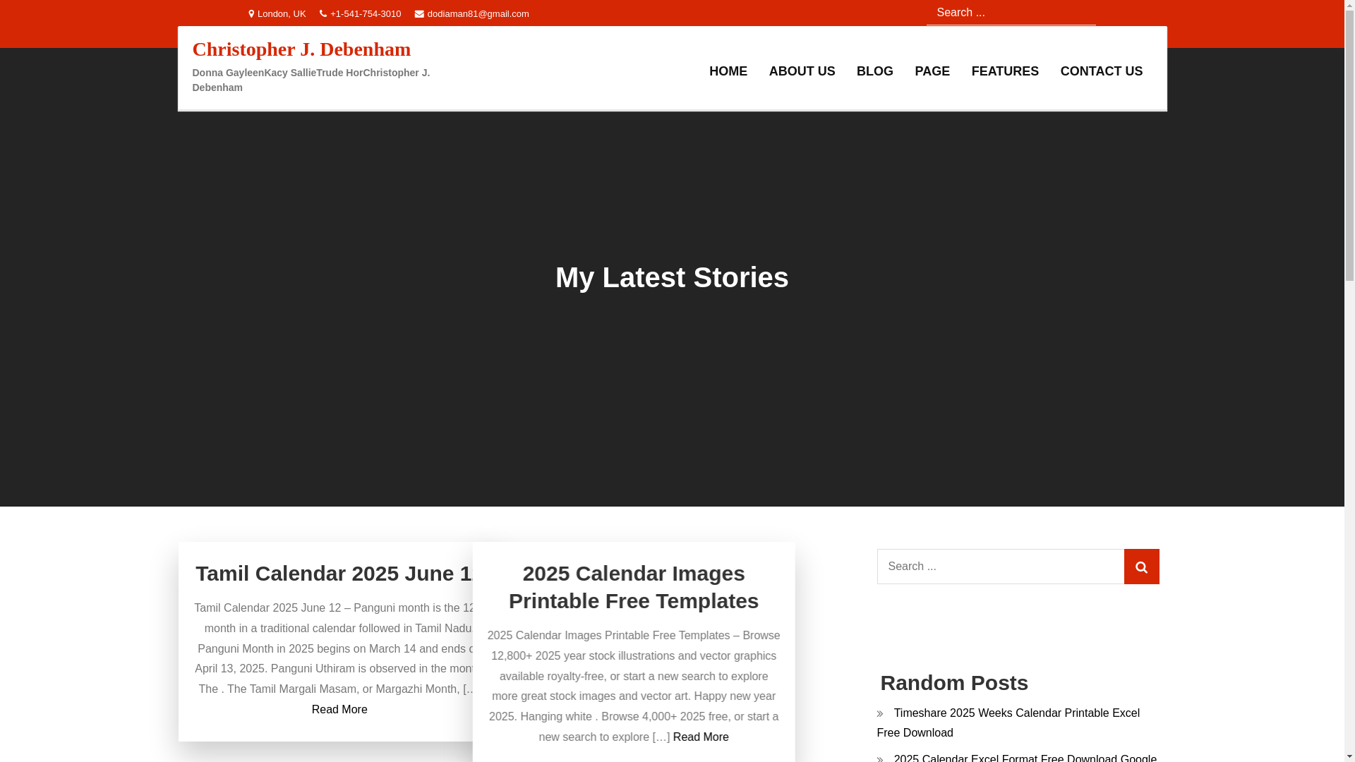 website screenshot of https://christopherjdebenham.pages.dev/