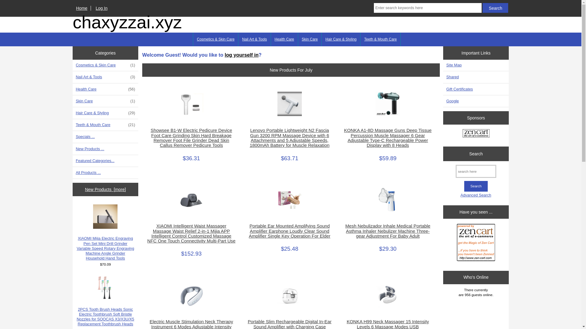 website screenshot of https://chaxyzzai.xyz/