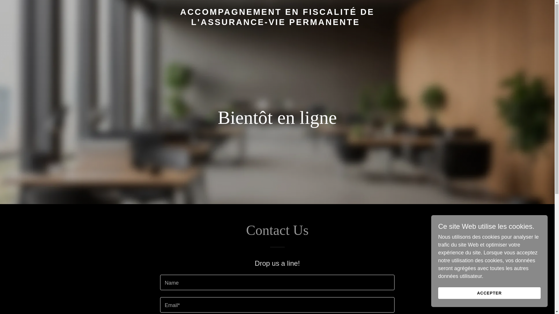 website screenshot of https://viepermanente.com/