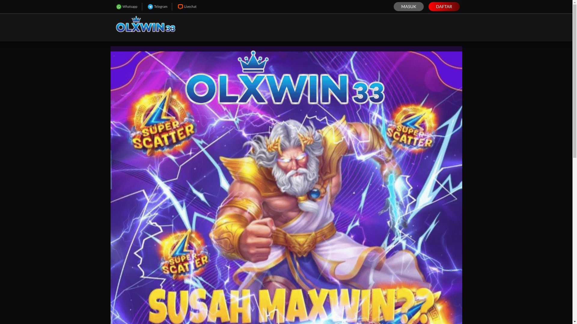 website screenshot of https://menangolx33.pages.dev/